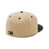 New Era 59FIFTY Cap MLB Chicago White Sox CWS Camel Beige 8 ONSPOTZ Exclusive and 5950 SOX Straight Flat Visor Deep BB Cap with UV Protection for