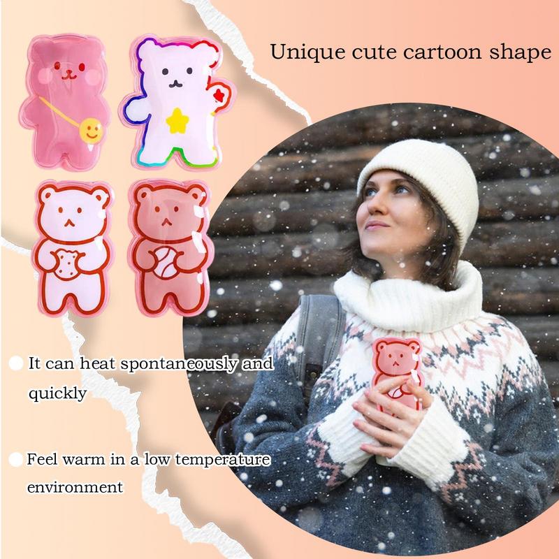 Cartoon Handwärmer Taschenwärmer Selbsterhitzend Snap Klick Wiederverwendbare Wärmepads Winter Handwärmer Für Zuhause Reise Outdoor
