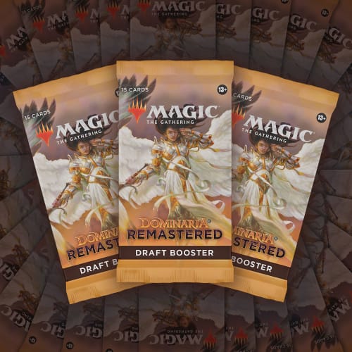 Magic: The Gathering Dominaria Remastered Draft Booster, English Version, 36 Packs, MTG Trading Cards, Wizards of the Coast, D15040000