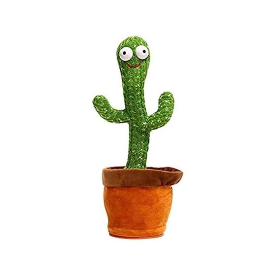 TOMMYFIELD Cactus Toy Moving Dancing Cactus Talking Cactus Moving Cactus Ages 6+