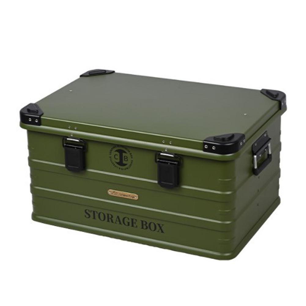 Outdoor Waterproof Storage Box Multifunctional Camping Aluminum Alloy Storage Box Large Capacity