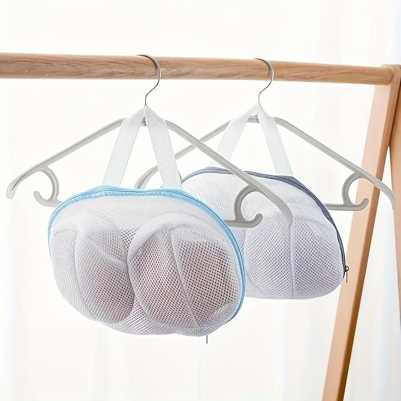 3pcs Bra Washing Bags - Large, Anti-Deformation, Delicate Laundry Bags for Washing Machines | Gray, Blue