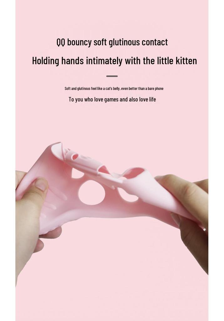 Xbox Series X Silicone Controller Cover with Cat Ears - Full Protection Soft Case