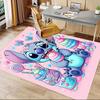 Stitch'S Sweet Fantasy Carpet For Playroom Bedroom Living Room Sofa Home Decorkids Game Area Rug Nonslip Floor Mat
