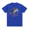 Funny Raccoon On Bicycle Meme T Shirts Men Women's Casual Vintage Cartoon T Shirt Summer Cotton Humor Short Sleeve T-shirts Tops