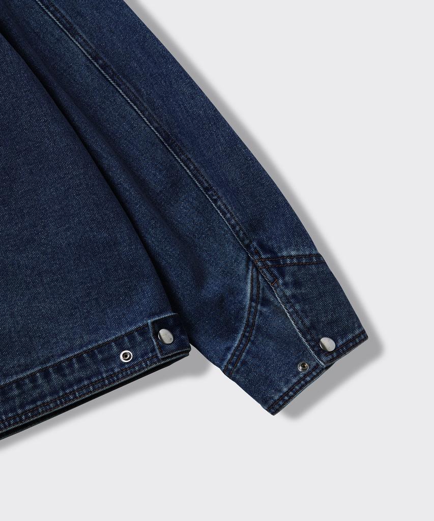 Musinsa Standard Denim Work Jacket [Medium Indigo]