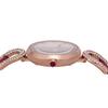 Emporio Armani Burgundy Leather AR11737 Women's Two-Hand Watch,