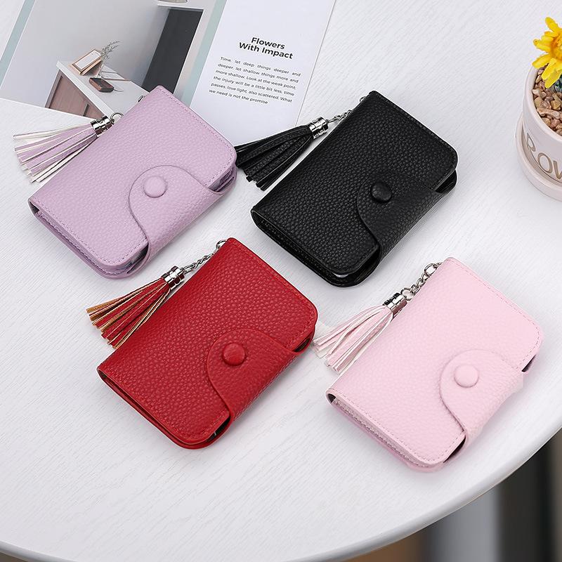 Card Bag for Women, Small and Exquisite Storage, Card Bag, Multi-card Card Holder, Driver's License, Large-capacity Bank Card Cover, ID Bag.