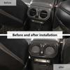 ABS Car Gear Shift Decoration Front Cup Holder Window Switch Cover For Jeep Wrangler JL 2018 Up For JT Gladiator Interior Accessories