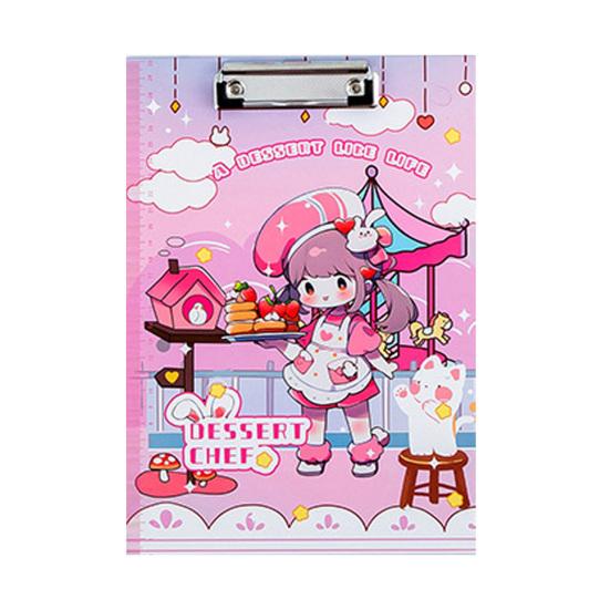 Multi-Function A4 Clipboard with Low-Profile Clip Portable Writing Pad for Students Office Paper Organizer for Exam Filing Desk Use