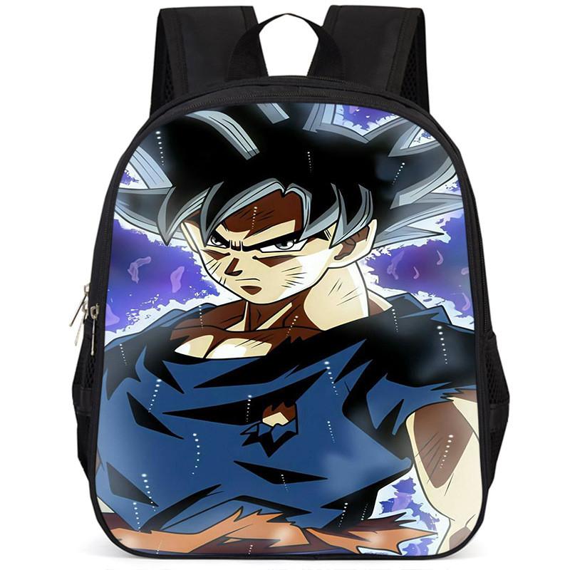 Durable Oxford Cloth Dragon Ball Backpack For Boys And Girls 15-inch Capacity