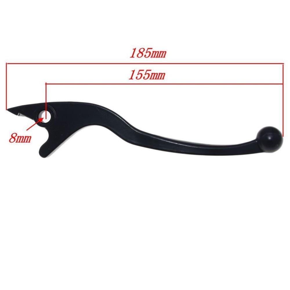 ABS Motorcycle Side Hydraulic Brake Handle Lever For 50cc 70cc 90cc 110cc 125cc Scooter