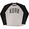 Korn Unisex Adult Freak 98 Raglan Long-Sleeved T-Shirt
