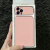 Premium Executive Leather Case for iPhone 12 ProMax Pro 11 Large Window Lens Protector Cover