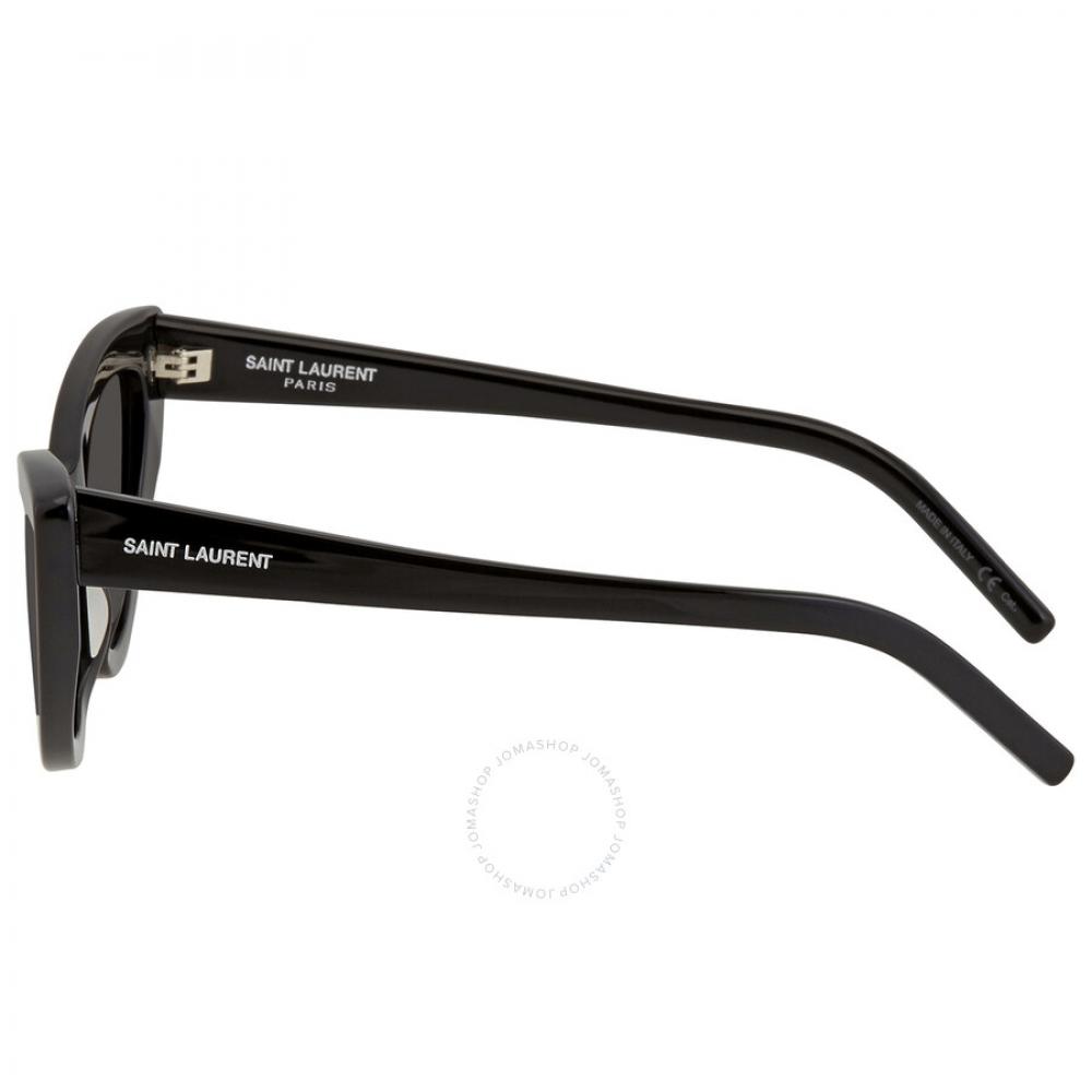 Saint Laurent Grey Cat Eye Ladies Sunglasses Sl 213 Lily 001 52