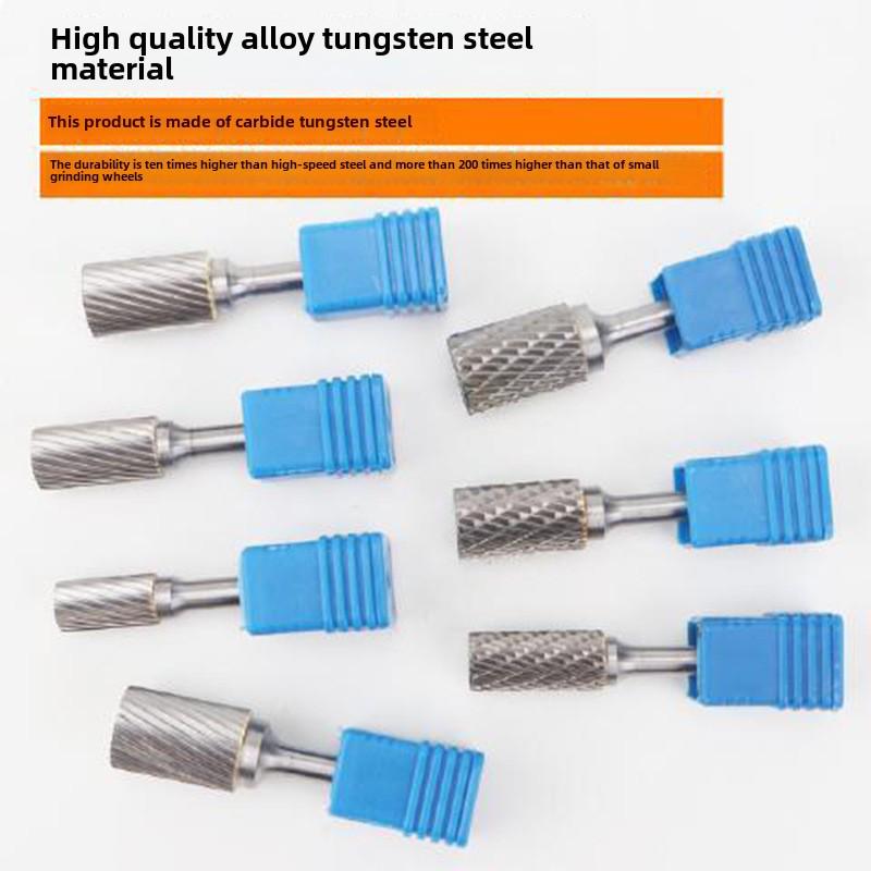 6mm Handle Tungsten Steel Grinding Head Carbide Rotary File for Polishing and Milling