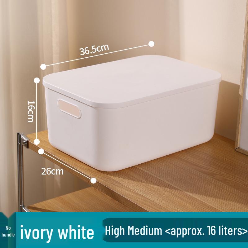 Organizer-Korb aus Kunststoff im japanischen Stil für Schreibtisch, für Snacks & Kosmetik