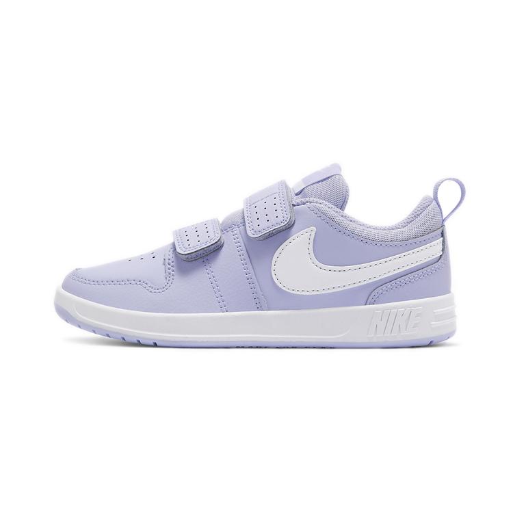

New Nike Pico 5 Lightweight Kids Lifestyle Shoes White Purple Children Aged 3-7 Years Old AR4161-500 28