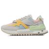 Li Ning 001 Running Shoes Women's Low Top Mist White/Milk Orange Yellow AGCR122-6
