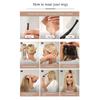 Brown Highlights Synthetic Wigs Hairline Lace Frontal Wave Layered Wigs for Women Ladies Daily Use Natural Wigs Heat Resistant