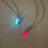 Couple's Necklace Pink And Blue Heart-Shaped Magnetic Attraction Matching Jewelry