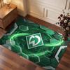 Tappeto in Velluto di Cristallo con Stampa Calcio Werder Bremen, Comodo Assorbente d'Acqua Antiscivolo Tappeto per Pavimenti Interni