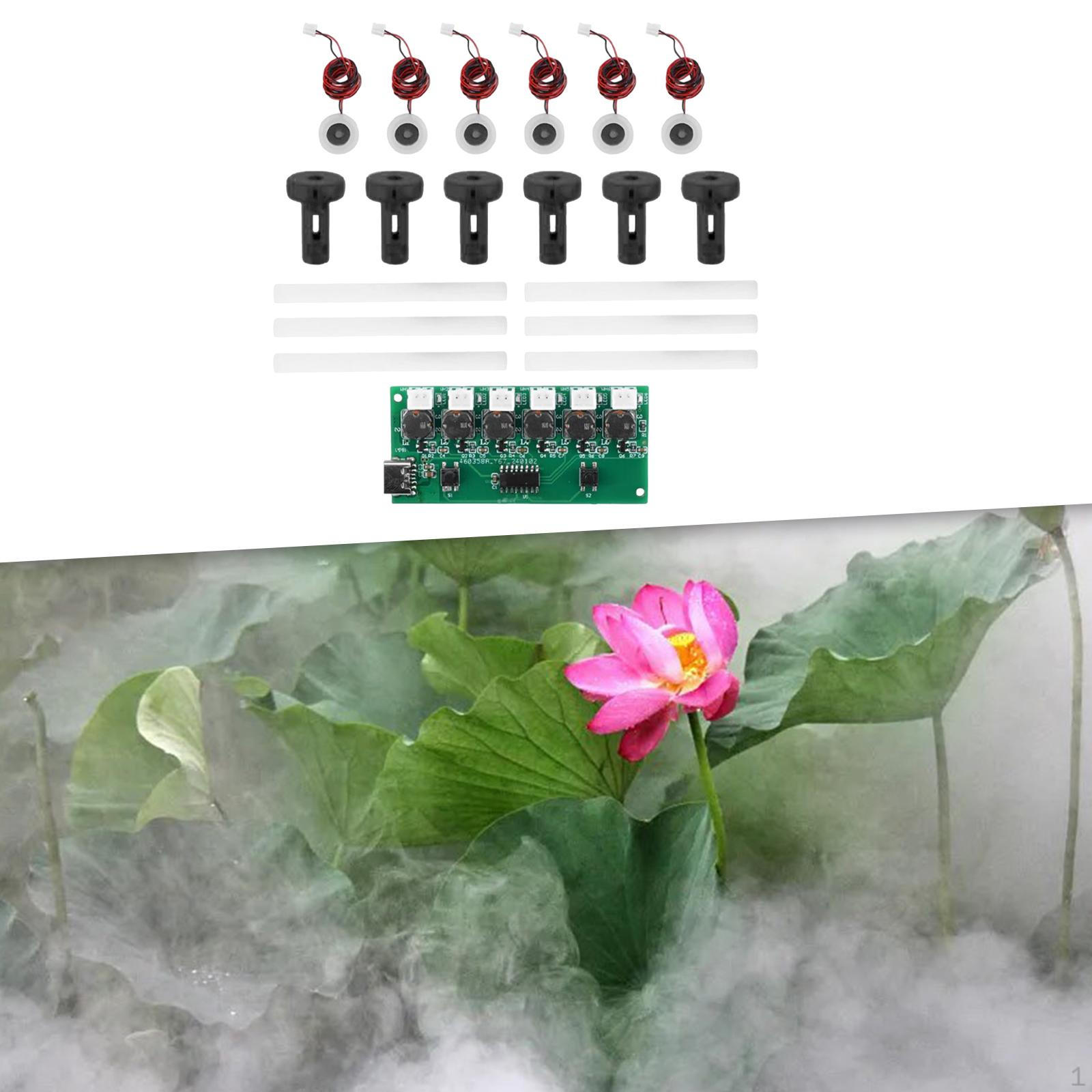 Компактный USB-увлажнитель воздуха для легкого использования дома Black Brackets