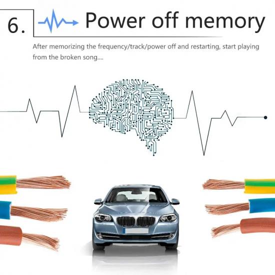 1Din MP3 Car Radio Bluetooth Vintage Dual Knob Player Support FM AUX EQ SD Card 12V Multimedia Stereo Head Unit USB TF Player