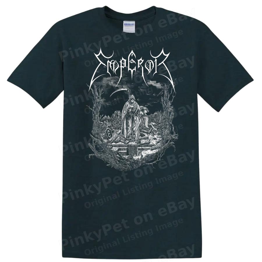 Grim Reaper Graphic T Shirt Dark Art Death Scene Heavy Metal Tee