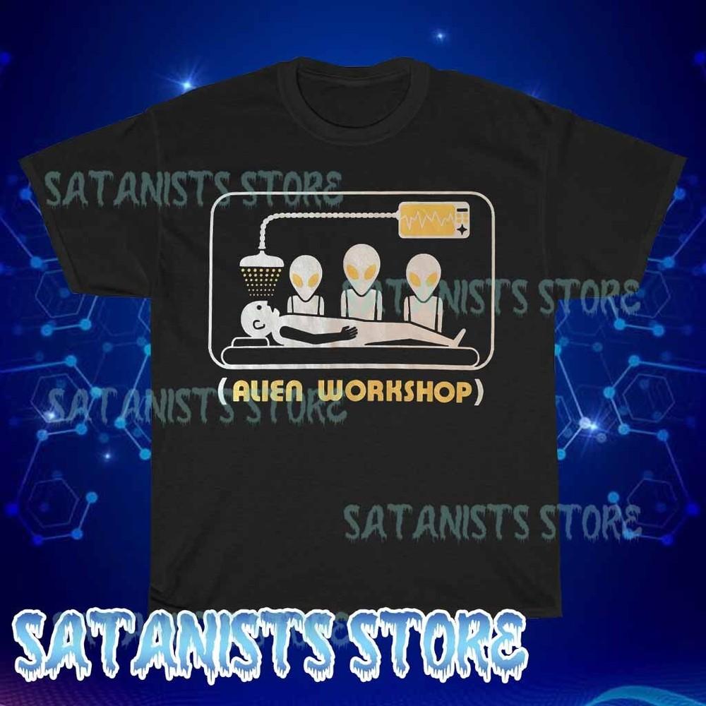 

New Alien Workshop Men s black T-shirt Funny Size S to 5XL 4XL