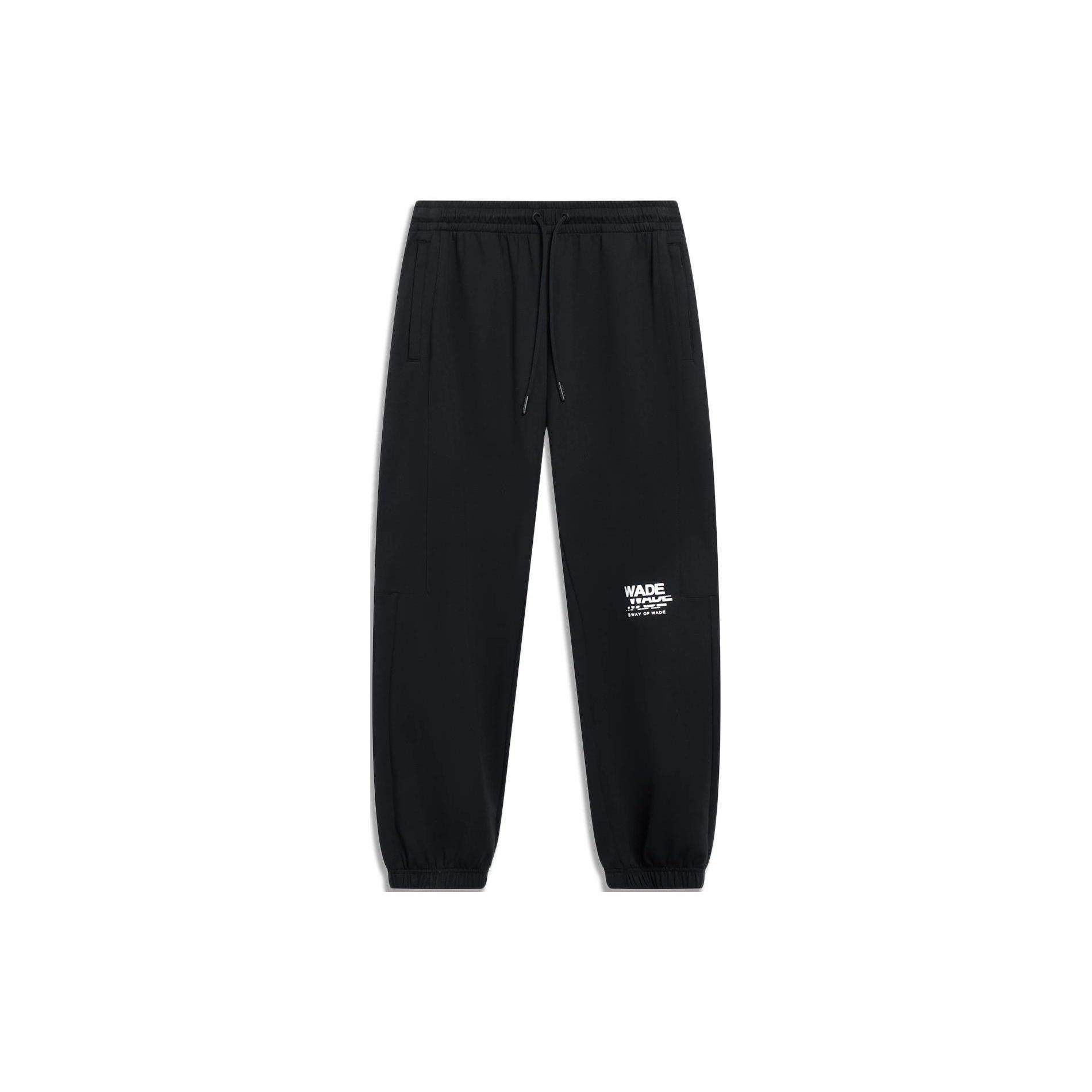 Li-Ning Way Of Wade Graphic Sweatpants  Black  Men s AKLT305-1 L