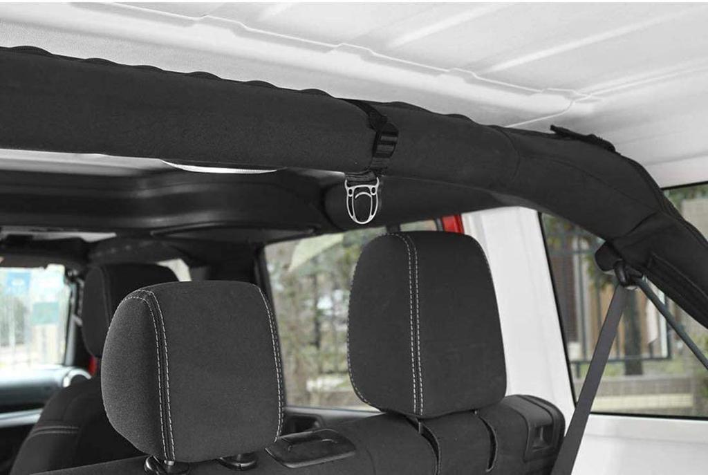 YOCTM Roll Bar Coat Hanger Clothes Hook Jeep Wrangler JL