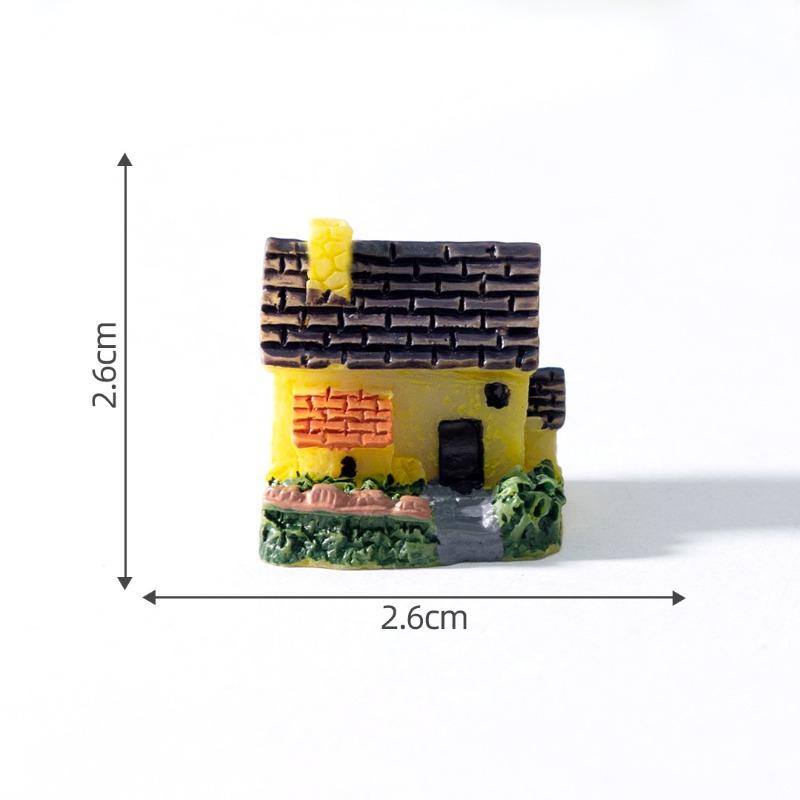 

Микро-ландшафт Сельские Виллы Маленькие Домики Аксессуары для Украшения Дома Мох и Суккуленты Ландшафтный Дизайн Маленькие Украшения House Type A