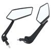 Universal Pair Motorcycle Motorbike Scooter Rearview Rear View Side Mirrors 10Mm