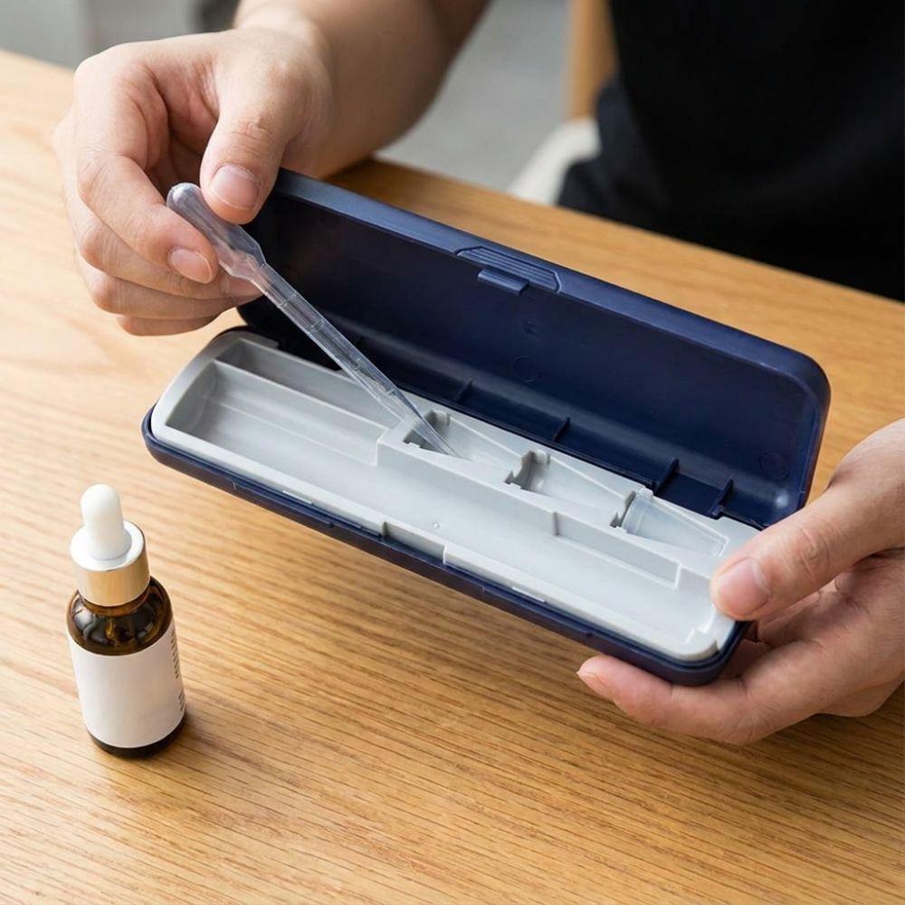 Wear-resistant Insulin Pen Storage Case Multi Grid Universal Carrying Box Daily Carry