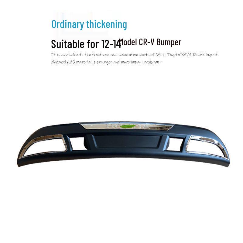 Compatible Front & Rear Bumper Guard for Honda CRV (2010-2015, 2017-2020)