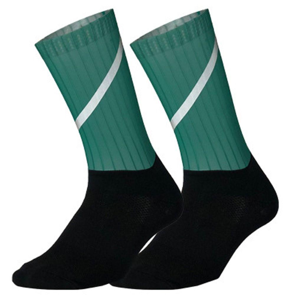 1 Pair Sweat-absorbent Sports Socks Reflective Mid Tank Sports Socks Cycling Socks  Racing