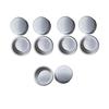 10 stuks Aluminium Kaarsenhouder 32/40/41,2 mm Wax Kaarsen Bekers Kandelaar Houder Eetkamer Bruiloften Valentijnsdag Huisfeest Decor