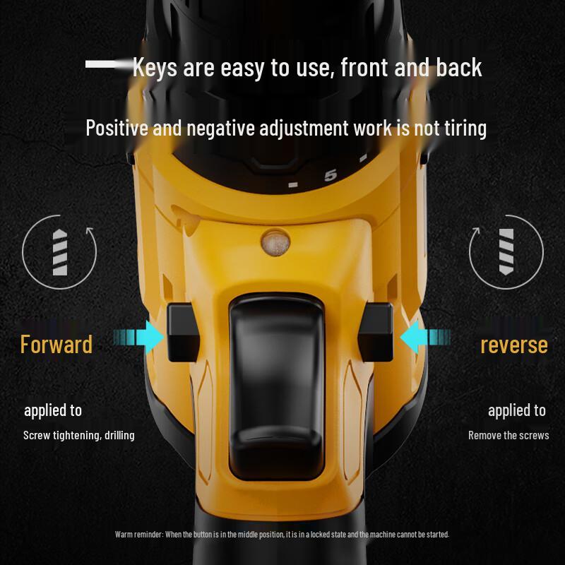 Deli 20V Cordless Drill & Screwdriver Kit CN plug (adapter included)