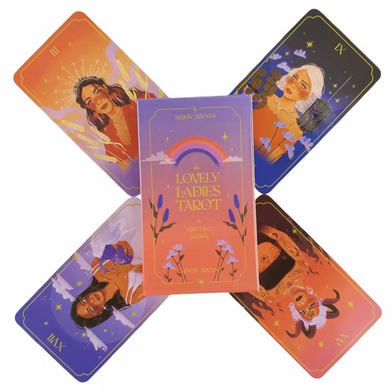 The Lovely Ladies Tarot Cards A 78 Deck Oracle English Visions Divination Edition Borad Hraní her