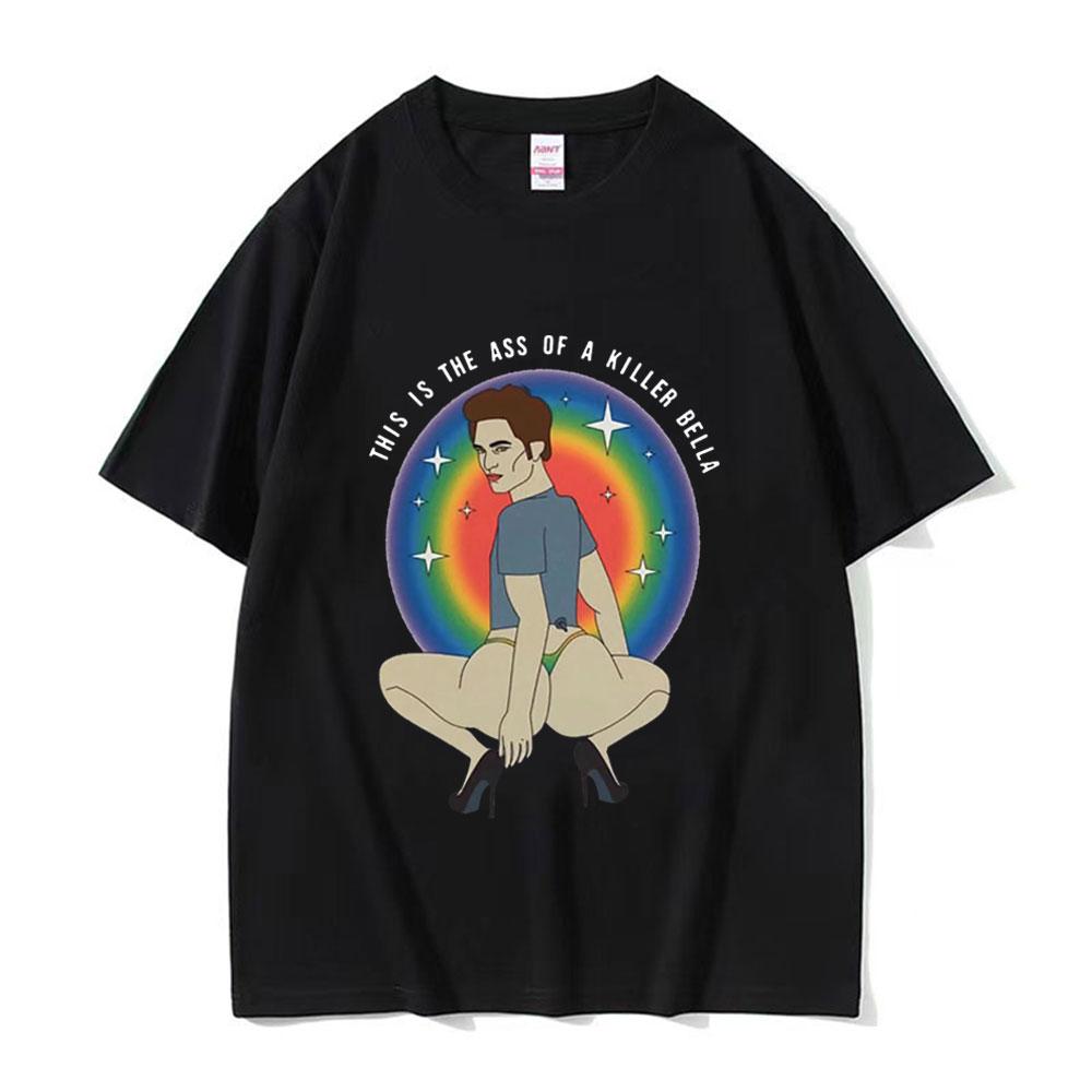 I Love Hot Dads Tshirt The Twilight Saga Charlie Swan Billy Burke Graphic Tshirts Unisex Women Cotton Oversized T Shirt Streetwear