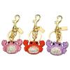 Elegant Crab Keychain With Dazzling Rhinestones Elegant Handbag Charm Sparkling Bag Charm For Bags And Keys In 3 Trendy Colors