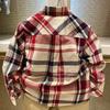 New Boys Korean Plaid Long Sleeve Shirt - Lightweight, Spring/Autumn Fashion