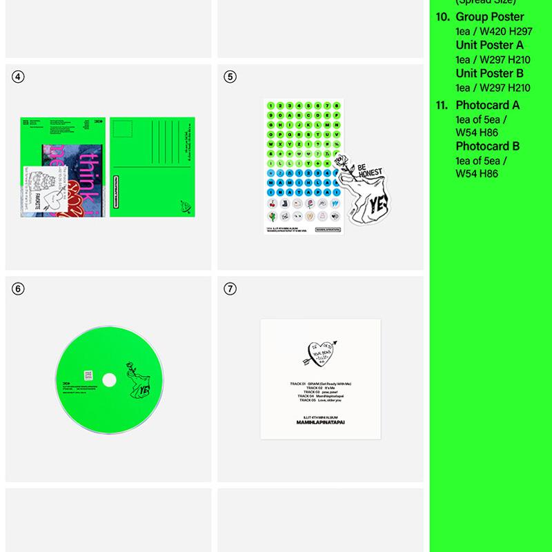 [PRE ORDER] ILLIT – MAMIHLAPINATAPAI GRWM Ver. IT’S ME Ver. FREE RIDER Ver.