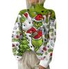 Julegensere for kvinner Strikkegenser Søt skjorte Høst Turtleneck Pullover Topper