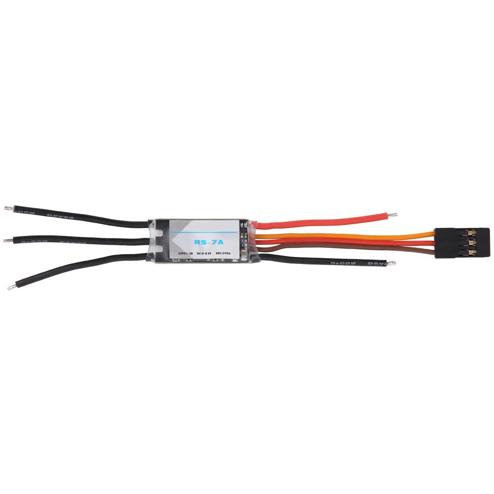 12A ESC 2?4S Electronic Speed Controller RC Accessory for Fixed Wing Aircraft Model
