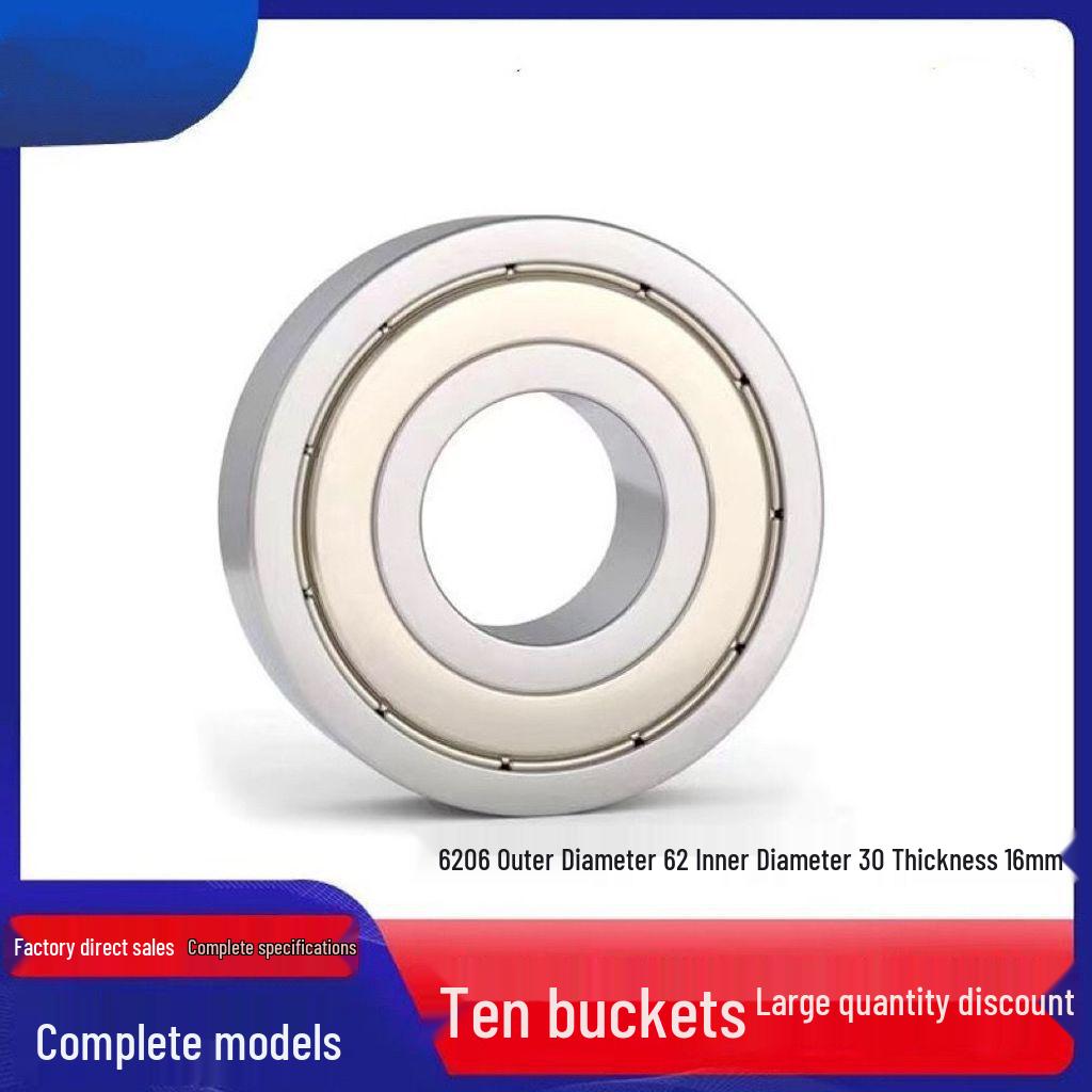 High-Speed Quality Bearings 6200-6206