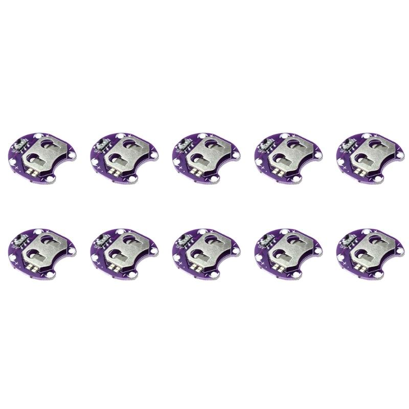 

10/20pcs Compactly CR2032 Coin Cell Holder Battery Socket Circuit Mount Design For Electronics Projects