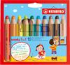 Stabilo Woody 10C Sada [10C] 880-10