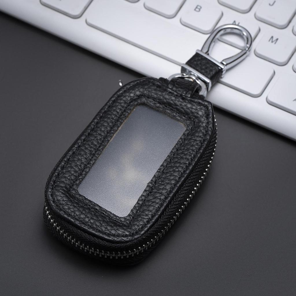 Key Pouch for Car Keys, Vehicle Keyring Zipper Bag, Car Key Fob Cover Case,